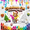 Christmas Cat Coloring Pages