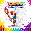 Clown Coloring Pages