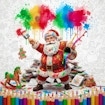 Easy Santa Coloring Pages