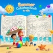 Summer Coloring Book for Kids